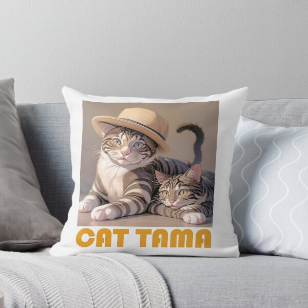 Item preview, Cat Tama,Tama Super Station Master,Cat Sticker designed and sold by Lychee Design.