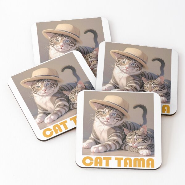 Item preview, Cat Tama,Tama Super Station Master,Cat Sticker designed and sold by Lychee Design.