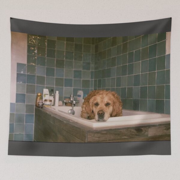Item preview, Dog doesn't like showers designed and sold by Cloch-art.