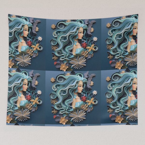 Item preview, Mermaid Silent Midnight Swim designed and sold by AdiRemba.