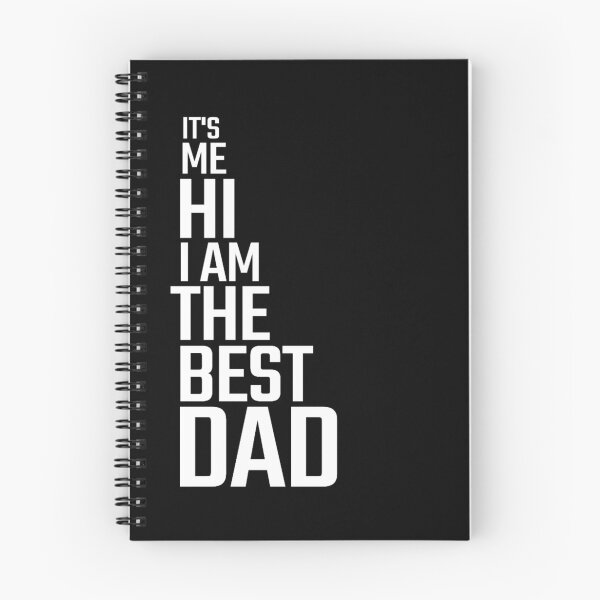 Item preview,  its me hi i am the  best dad it's me - fathers day gift designed and sold by made-by-love-.