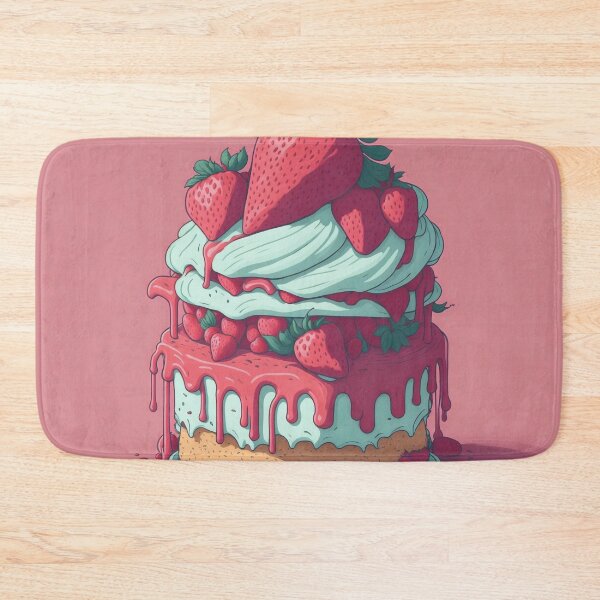 Item preview, Pastel-Themed Delicious Strawberry Shortcake Ver4 designed and sold by thecatcouch.
