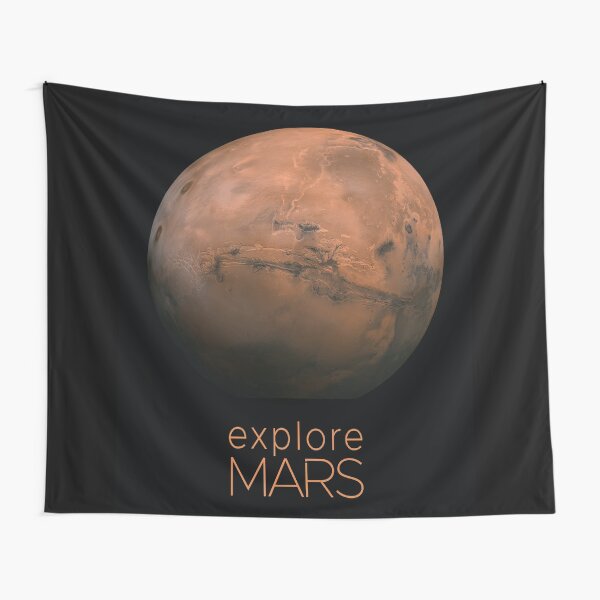 Item preview, Explore Mars - The Red Planet Surface Photograph  designed and sold by BravuraMedia.