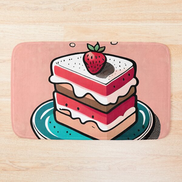 Item preview, Pastel-Themed Delicious Strawberry Shortcake Ver6 designed and sold by thecatcouch.