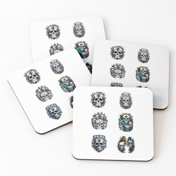 Item preview, Sugar Skull Tattoo stickers  designed and sold by FOUAD HAMIMI ⭐⭐⭐⭐⭐.