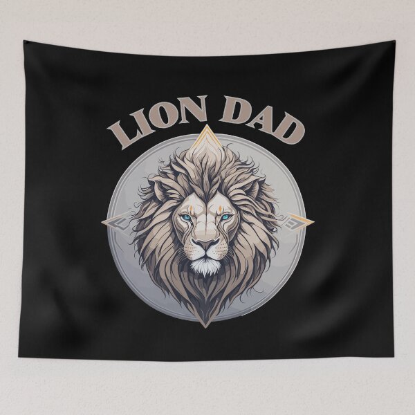 Item preview, Lion Dad designed and sold by RockBeeDesigns.