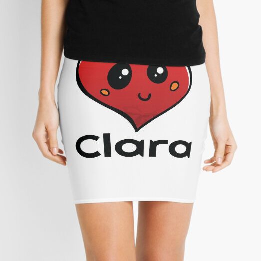 Minijupes Sur Le Theme Clara Redbubble