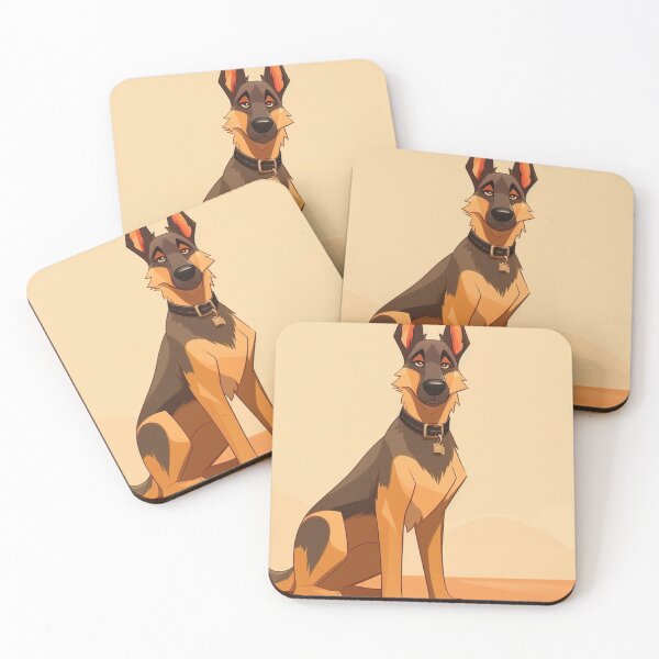 Item preview, Noble Guardian: Regal German Shepherd designed and sold by SynthPrint.