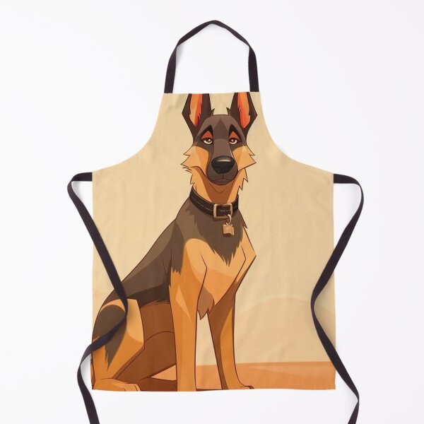 Item preview, Noble Guardian: Regal German Shepherd designed and sold by SynthPrint.