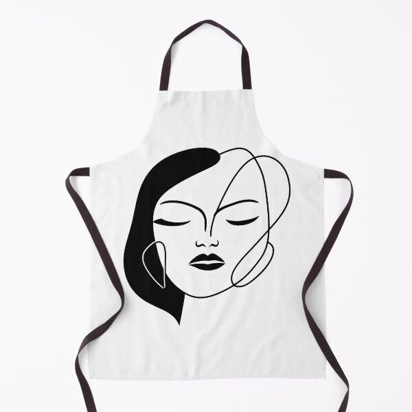 Item preview, Simplicity Defined: Minimalist Woman Portrait designed and sold by Artwyz.