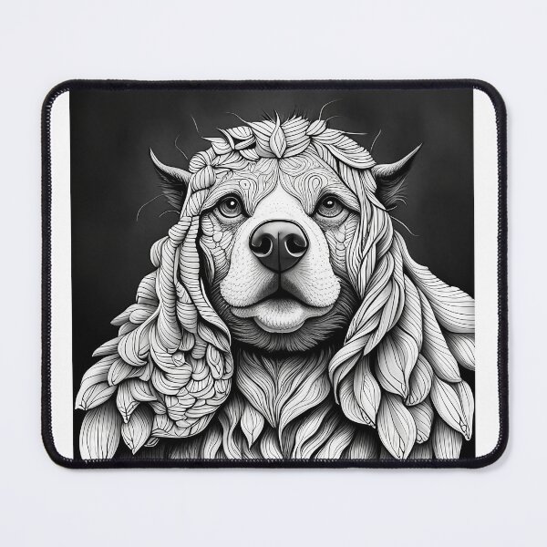 Item preview, Dog in Leaf designed and sold by Redgab22.