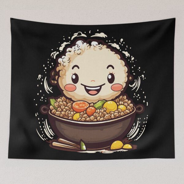 Item preview, Cute KawaiiMadness Kawaii Fried Rice designed and sold by KawaiiMadness7.