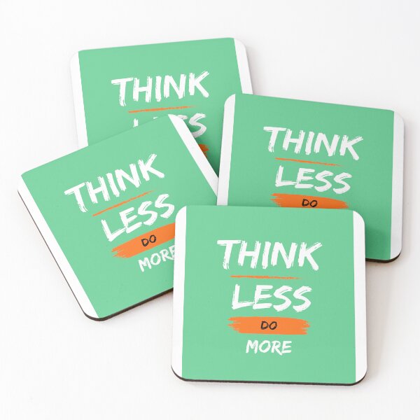 Item preview, THINK LESS DO MORE designed and sold by Divya-Hirodiya.