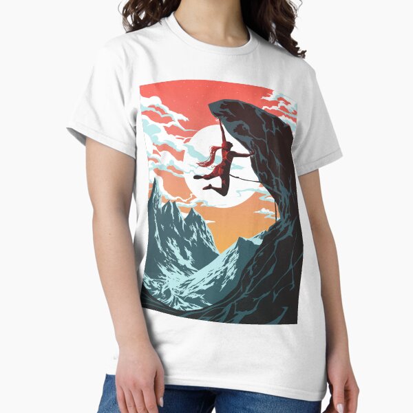 Item preview, Climbing Girl Vector Art designed and sold by Tamasin Langton Design.