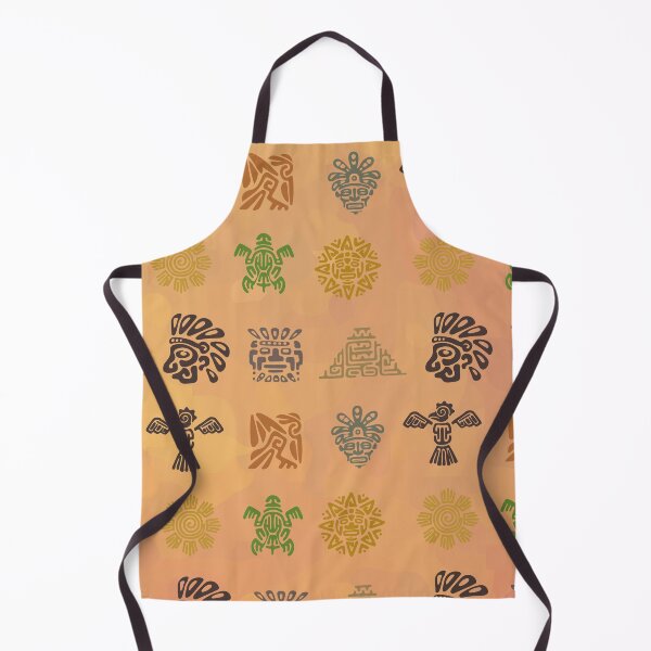 Item preview, (Aboriginal patterns Maya) Summer Patterns with Flamingos and Pineapples designed and sold by Adapatterns.