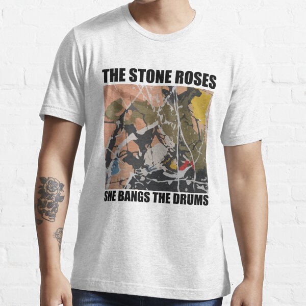 Stone Roses Merch She Bangs The Drums Essential T-Shirt
