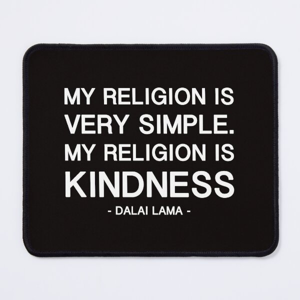 Item preview, My Religion is Kindness - White designed and sold by Audrey Krüger.
