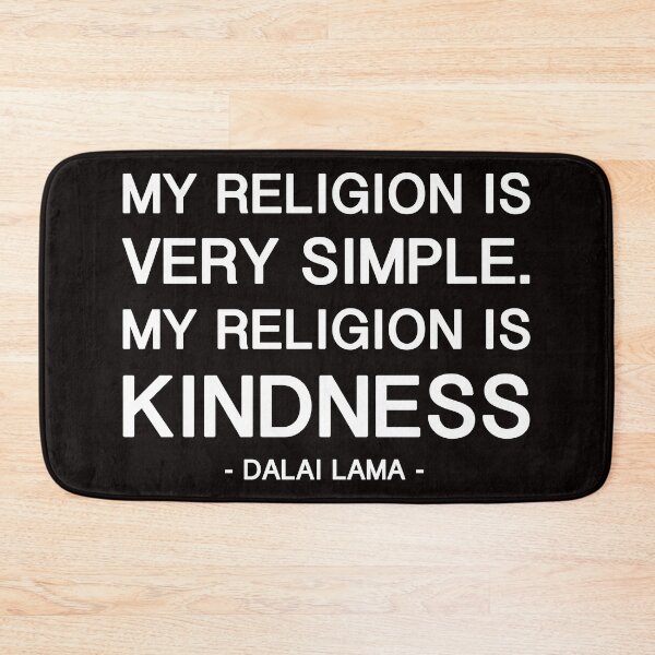 Item preview, My Religion is Kindness - White designed and sold by Audrey Krüger.