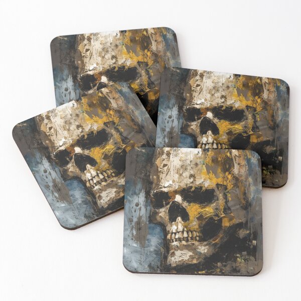 Item preview, V.1 Ethereal Bones: Acrylic Modern Art Skeleton Design designed and sold by Pexelpanoramas.