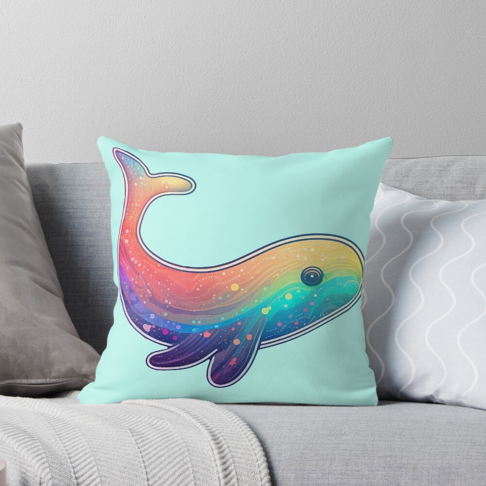 Item preview, Throw Pillow designed and sold by RandomForestBot.