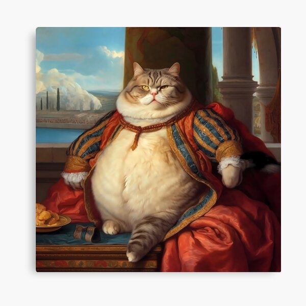 Fat Cat Fishing Poster for Sale by Jellinat