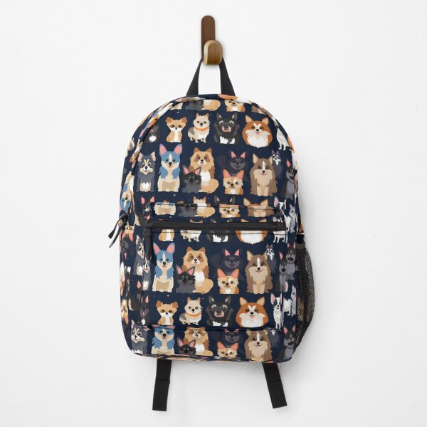 Item preview, Charming Canine Medley: Cute Cartoon Dog Pattern designed and sold by SynthPrint.