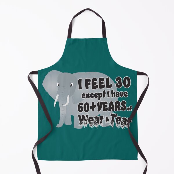 Item preview, Feel 30 Wear Tear 60 Elephant designed and sold by Karen Wood.