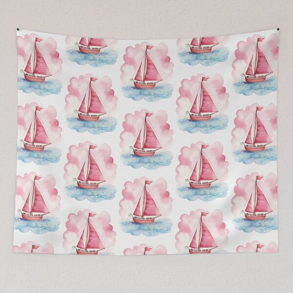 Item preview, Red boat designed and sold by Ramona-Gliga.