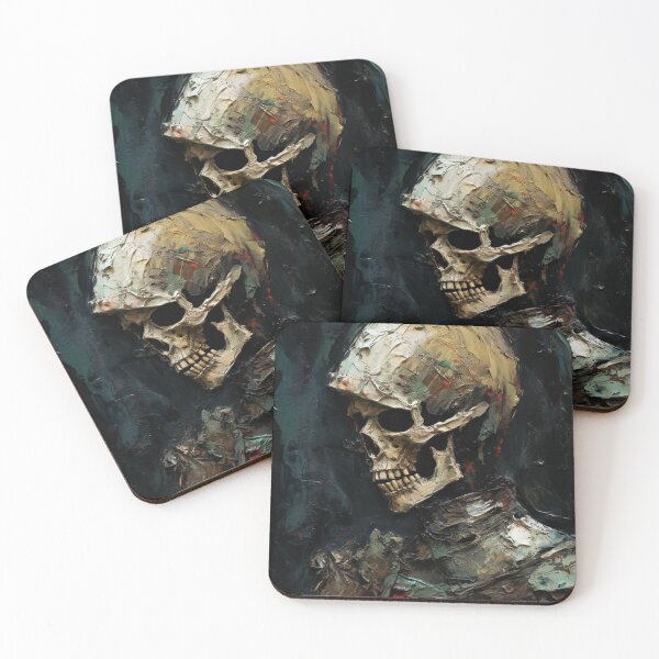 Item preview, V.3 Ethereal Bones: Acrylic Modern Art Skeleton Design designed and sold by Pexelpanoramas.