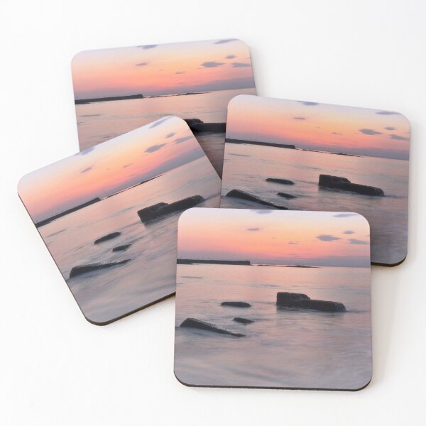 Item preview, Hopeman Sunset Glow Moray Coast Scotland. designed and sold by PhotosEcosse.