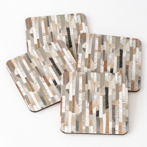 Item preview, Bark Essence: Minimalist Geometry Patterns designed and sold by omizen.