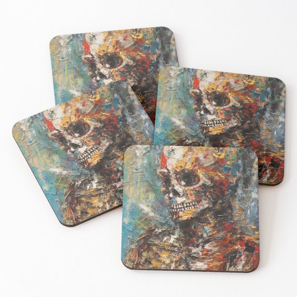 Item preview, V.4 Ethereal Bones: Acrylic Modern Art Skeleton Design designed and sold by Pexelpanoramas.