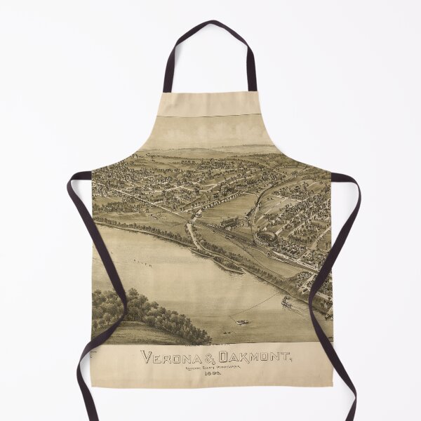Item preview, Verona and Oakmont, Pennsylvania (1896) designed and sold by allhistory.