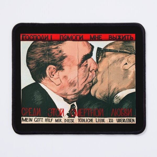Item preview, Fraternal Kiss designed and sold by ValentinaHramov.