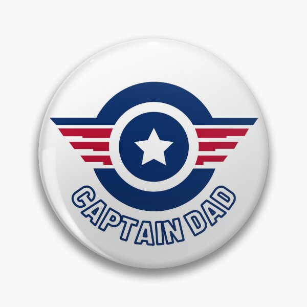 Item preview, Captain Dad designed and sold by elzeecrafts.