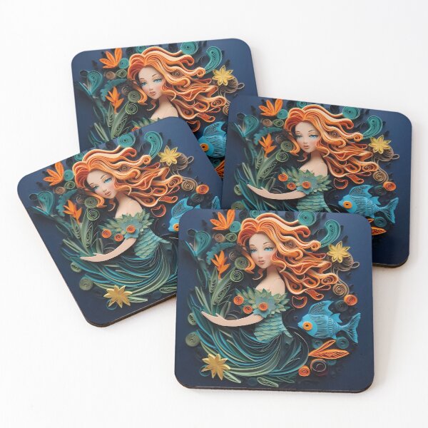 Item preview, Mermaid Magical Sea Life designed and sold by AdiRemba.