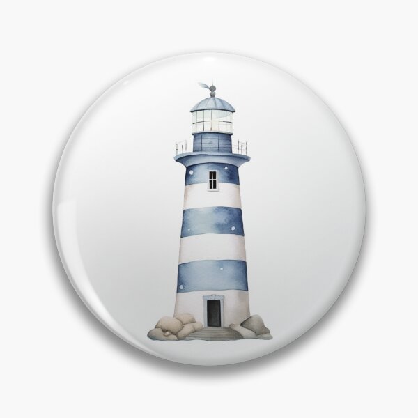 Item preview, Blue lighthouse designed and sold by Ramona-Gliga.