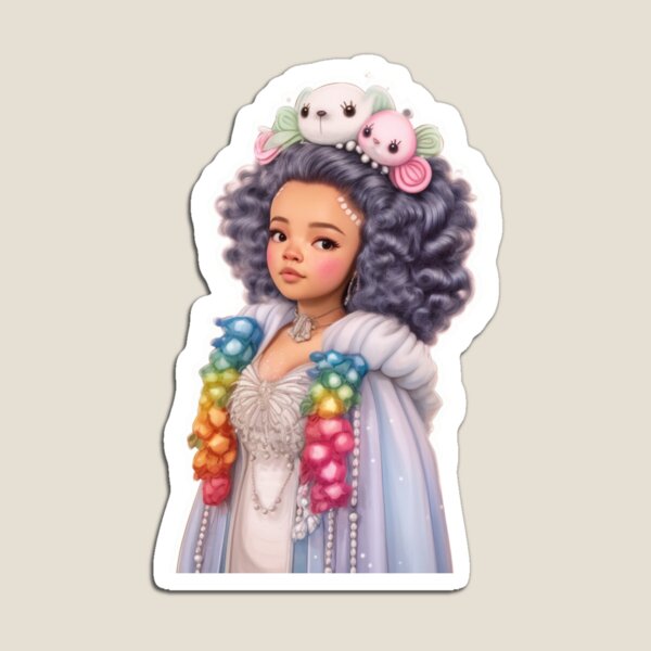 Aperçu de l'œuvre Cute KawaiiMadness Chibi Queen Charlotte Netflix's Bridgerton créée et vendue par KawaiiMadness7.