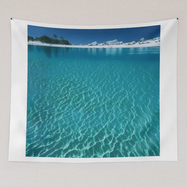 Item preview, Sunny Beach Delight: Where Dreams Meet Reality designed and sold by RedArtG09.