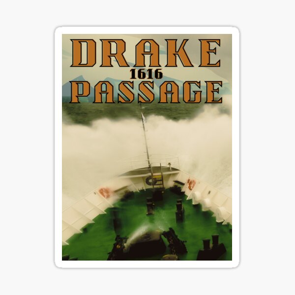 Item preview, Drake Passage T-shirt Chasing Antarctic Dreams designed and sold by North Wolf.