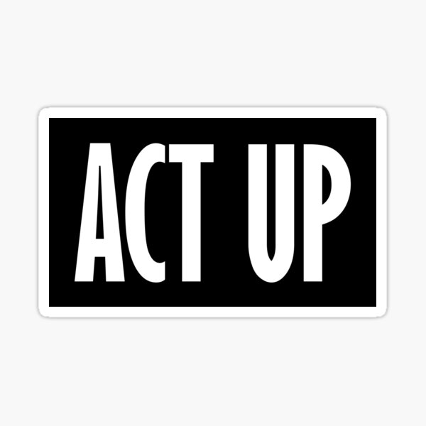 Item preview, ACT UP! Vintage Logo designed and sold by RainbowOtter.