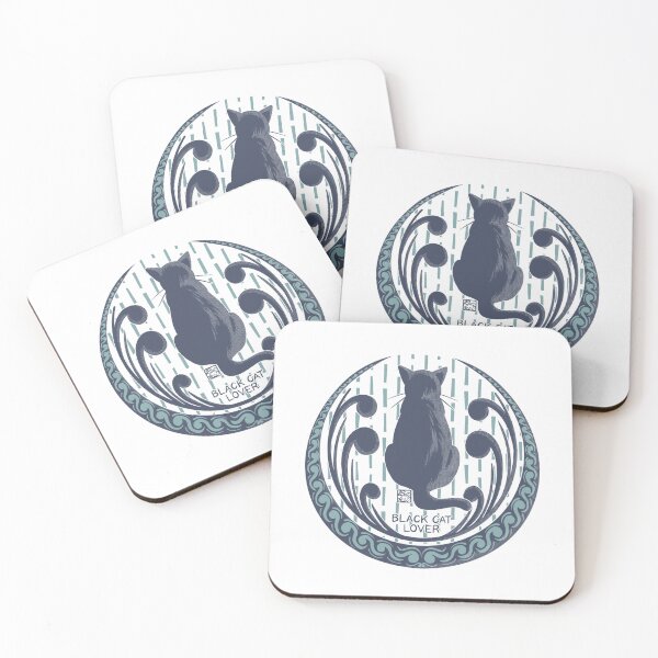 Item preview, Black Cat Emblem designed and sold by BATKEI ART.