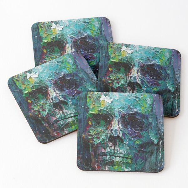 Item preview, V.9 Modern Bones: Acrylic Modern Art Skeleton Design designed and sold by Pexelpanoramas.
