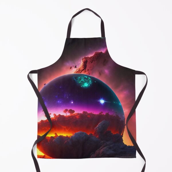 Item preview, Exoplanet Gliese 581P sureal, fictional, colorful. designed and sold by ArtCreator2023.