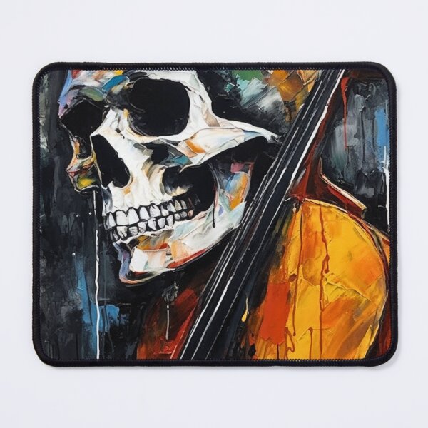Item preview, V.10 Musical Bones: Acrylic Modern Art Skeleton Design designed and sold by Pexelpanoramas.
