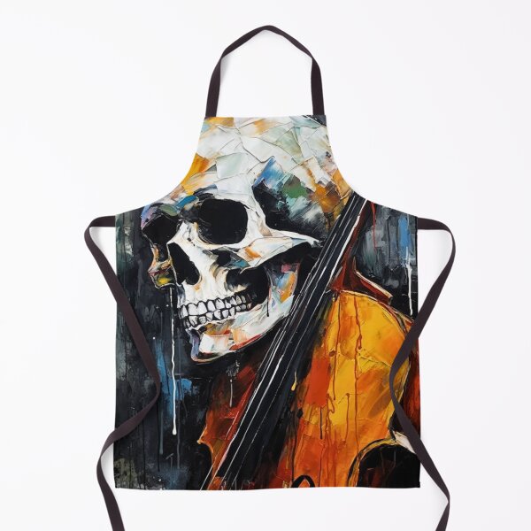 Item preview, V.10 Musical Bones: Acrylic Modern Art Skeleton Design designed and sold by Pexelpanoramas.