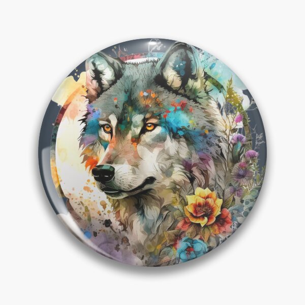 Item preview, Vibrant Wolf designed and sold by Lylabean22.