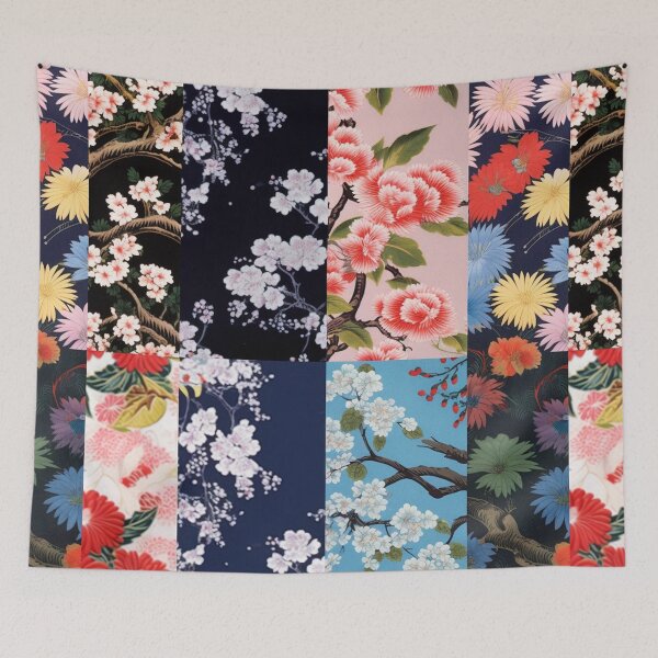 Item preview, Mismatch Flower Patch designed and sold by ChaosBuffet.