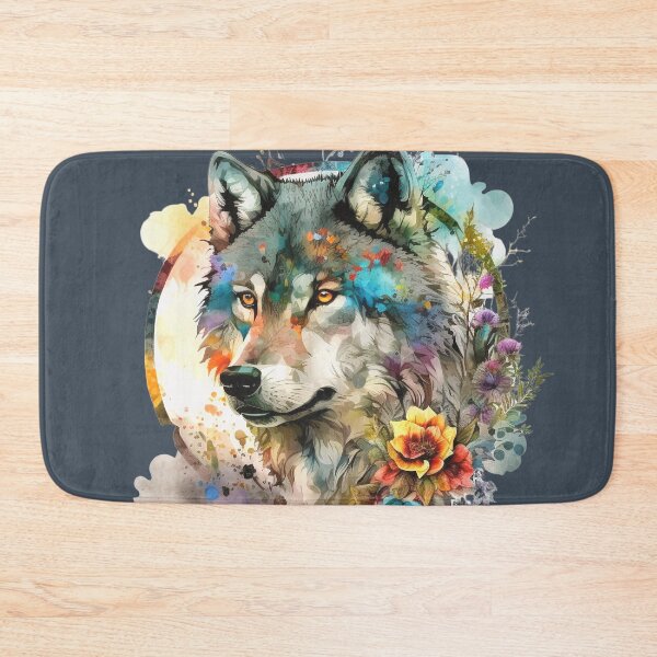 Item preview, Vibrant Wolf designed and sold by Lylabean22.