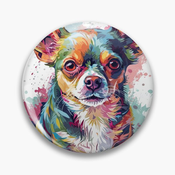 Artikelvorschau, Impressions Chihuahua Painting: Capturing the Essence of Impressionistic masterpiece for Dog entworfen und verkauft von DooodleGod.